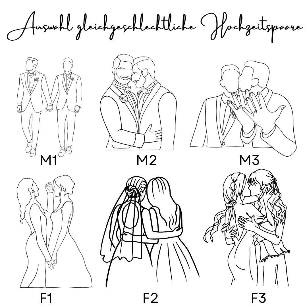 Personalisierte Naturholzscheibe aus Kiefernholz für Hochzeit, Geburtstag, für Paare zu Weihnachten, Gleichgeschlechtliche Ehepaare