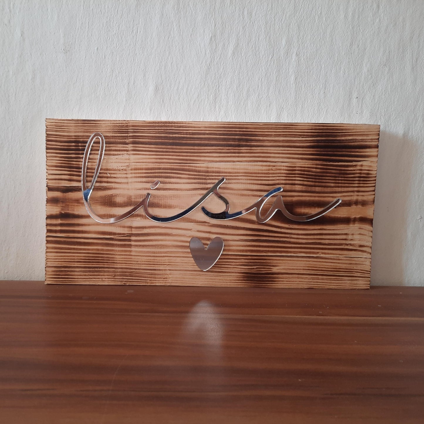 Benutzerdefiniertes Schild, Holz Name Wort, Holz Wandkunst, rustikal, personalisiertes Geschenk für Hochzeit, Einzug, Deko Geburtstag, Kinder