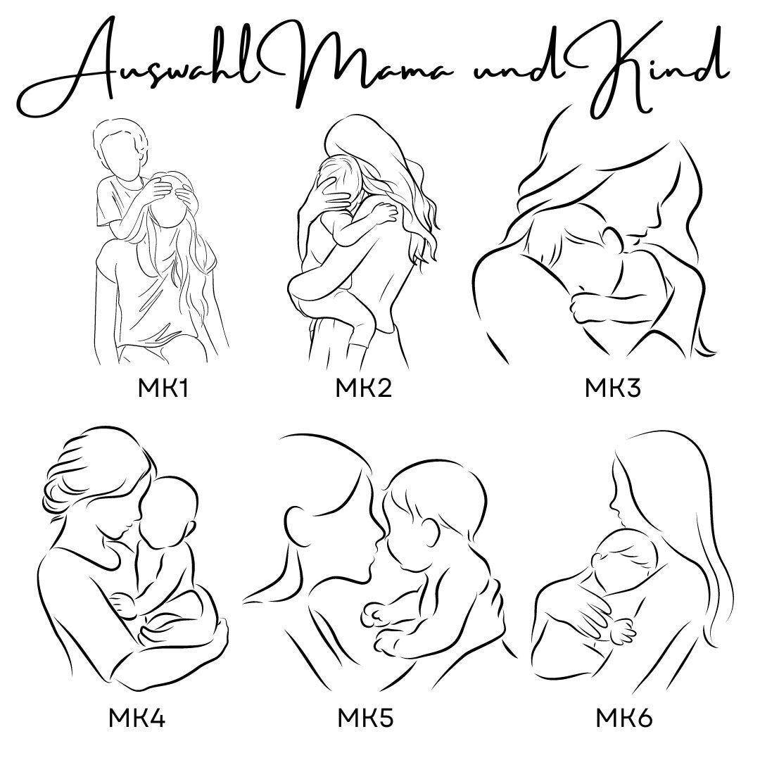 Personalisierte Naturholzscheibe für Mama, als einzigartige Deko, für Mama, Oma, aus Kiefernholz, zum Geburtstag, Muttertag, Weihnachten