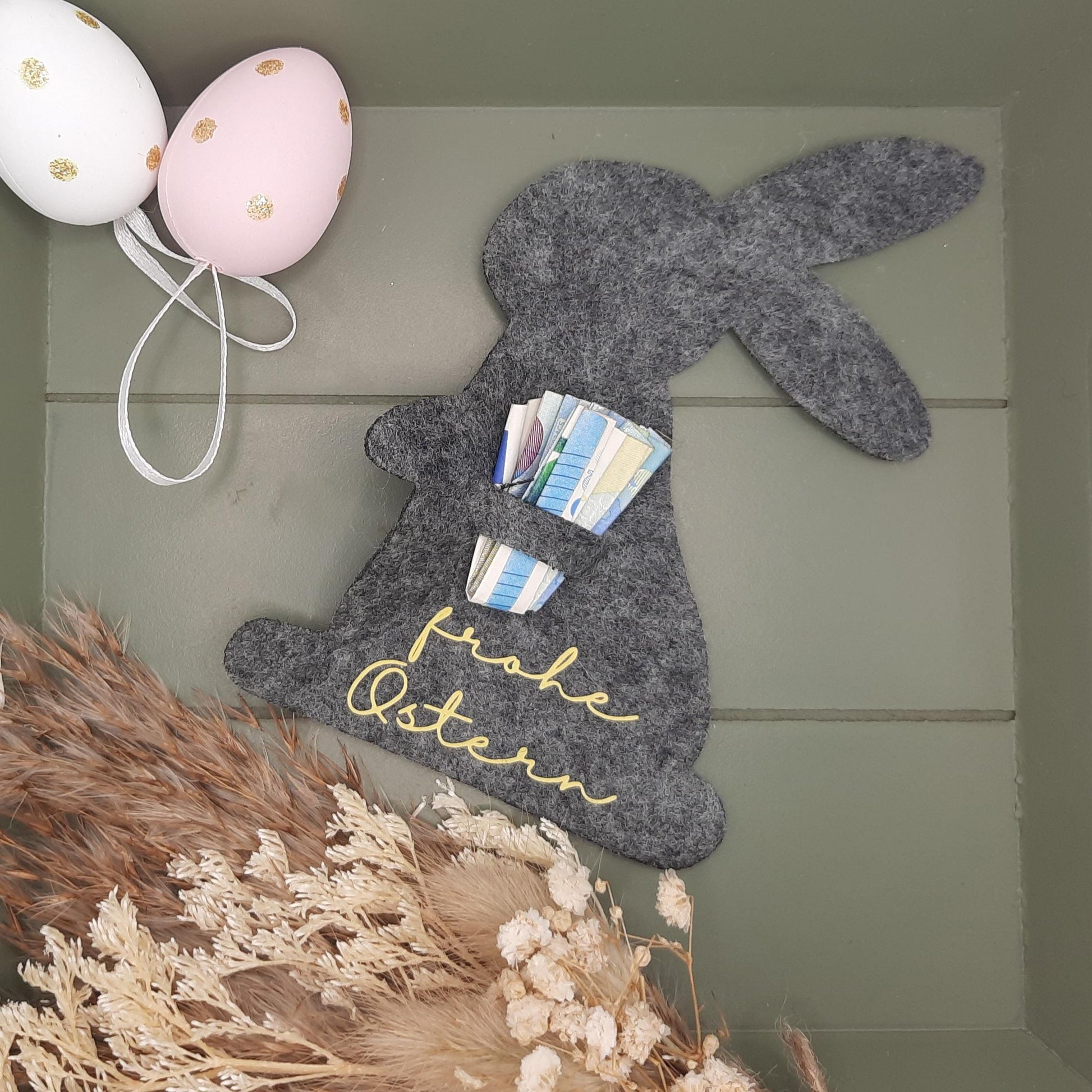 Osterhase-Geldgeschenkverpackung, Ostern, Kinder, Frühling, Osternest, Deko, Junge, Mädchen, Mama, Papa, für Groß und Klein