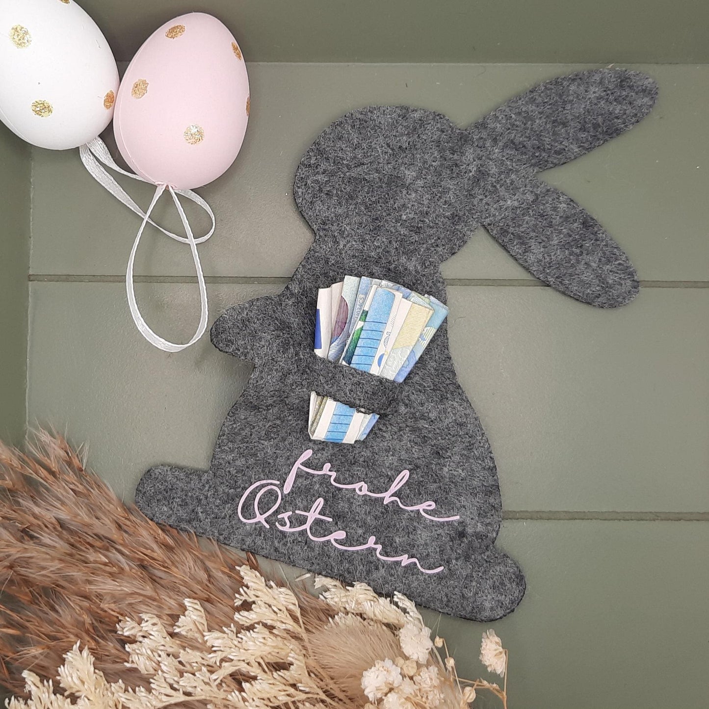 Osterhase-Geldgeschenkverpackung, Ostern, Kinder, Frühling, Osternest, Deko, Junge, Mädchen, Mama, Papa, für Groß und Klein